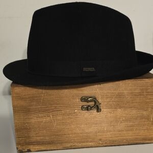 Scala hat "Classico" Fedora Black XXL